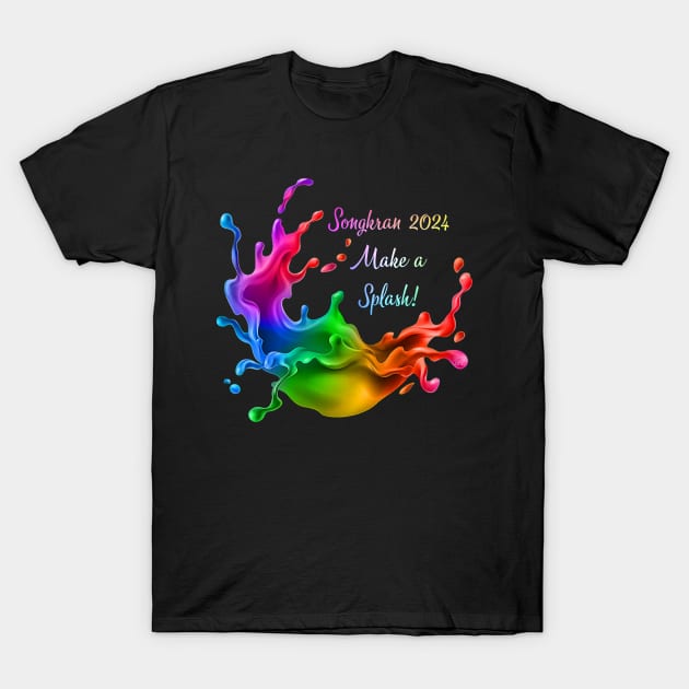 Songkran 2024 T-Shirt by globalrainbowengineers 